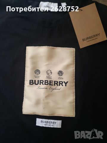 Мъжка тениска BURBERRY, снимка 3 - Тениски - 46636315