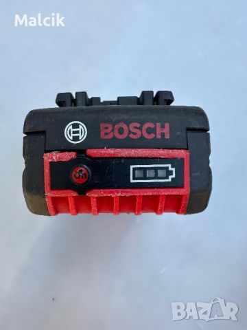 Оригинална батерия Bosch 18волта 6.0ампера с индикация, снимка 2 - Други инструменти - 45640076