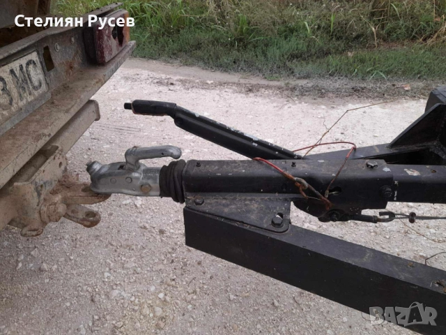 платформа за лек автомобил 300/160см / БЕЗ ДОКУМЕНТИ - цена 3 200лв или 1636,13 евро --- БЕЗ БАРТЕР, снимка 2 - Ремаркета - 52028357