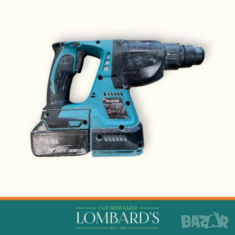 Акумулаторен перфоратор Makita DHR242, N:128733, снимка 2 - Перфоратори - 53442210
