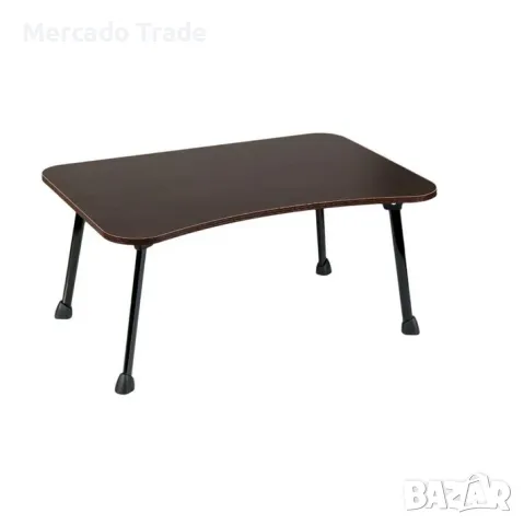 Декоративна сгъваема масичка за кафе Mercado Trade, Дърво, Kафе