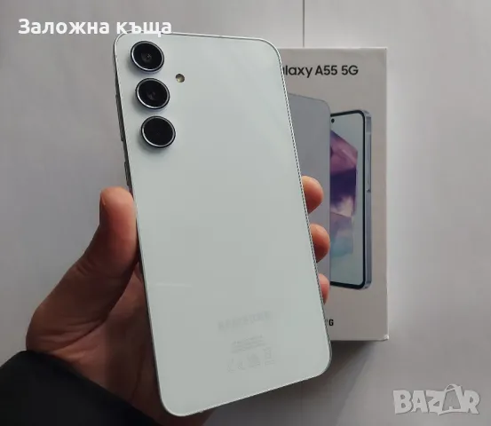 ЧИСТО НОВ ! Samsung Galaxy A55 5G - 8GB RAM / 128GB / 50MPx / 120Hz / 5000mAh, снимка 4 - Samsung - 48705788