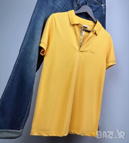 Lacoste мъжка тениска с яка 6  цвята , снимка 7 - Тениски - 40371630