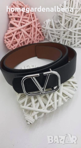 Дамски колан с метална катарама — еко кожа — различни модели и цветове, снимка 11 - Колани - 54232974