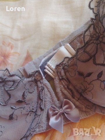 Сутиен сив секси дантела, снимка 3 - Бельо - 51384347