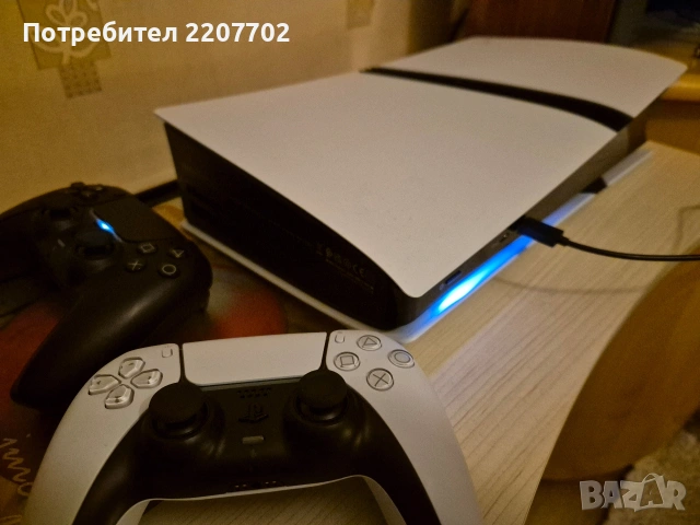 Playstation 5 pro с 2 джойстика 