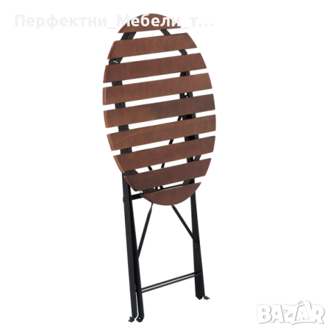 Сгъваем сет,сгъваем компактен комплект маса с 2 стола за балко,за тераса,за хотел,за апартхотел 