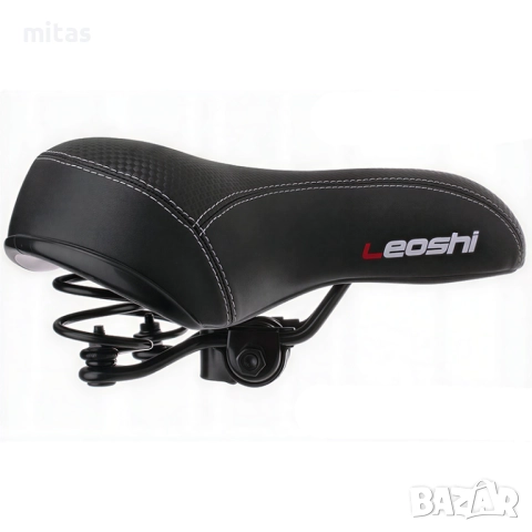 Универсална седака за велосипед LEOSHI, Въздушен отвор, Черна и Кафява, снимка 3 - Аксесоари за велосипеди - 52091157