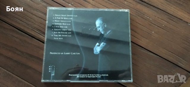 Larry Carlton - Sapphire blue, снимка 2 - CD дискове - 46923974