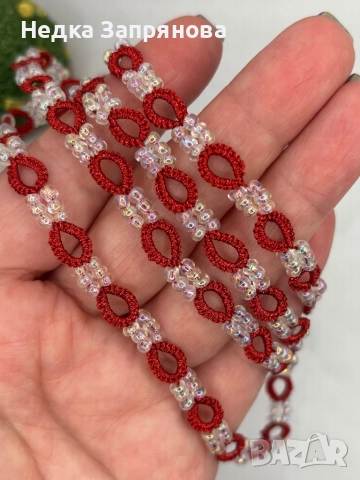 Синджирче за очила Ръчно изплетено Цветове по поръчка , снимка 13 - Слънчеви и диоптрични очила - 52713550