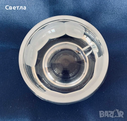 Уникални-Часоовник;пепелник;чаши;ваза;преспапие-зелен мрамор;К-т пепелник,запалка,поставк Au покрити, снимка 4 - Антикварни и старинни предмети - 47296578