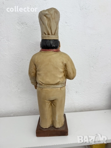 Керамичен готвач / посрещач / "fat chef" №7559, снимка 6 - Антикварни и старинни предмети - 52246772