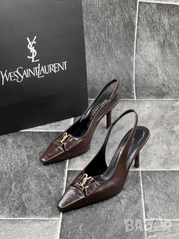 обувки на ток YSL saint laurent , снимка 3 - Дамски ежедневни обувки - 51312375