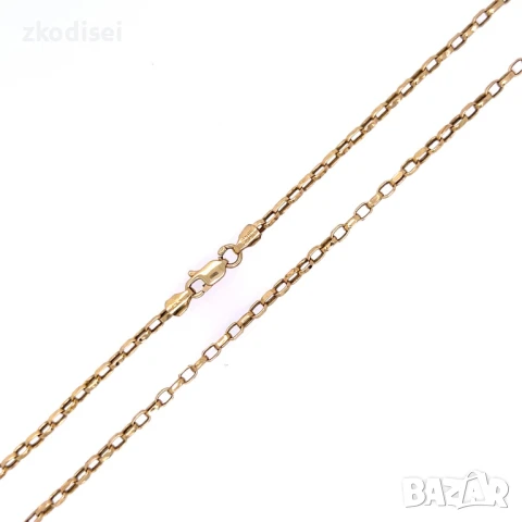 Златен синджир 3,08гр. 53,5см. 14кр. проба:585 модел:32085-1, снимка 1
