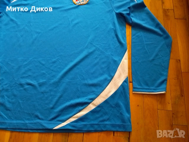 Динамо Загреб Хърватска футболна тениска Пума дълъг ръкав размер ХЛ като нова, снимка 2 - Футбол - 54217649