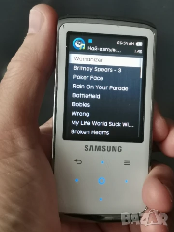Музикален плеър Samsung YP-Q2 - 8 GB , снимка 5 - MP3 и MP4 плеъри - 51029634