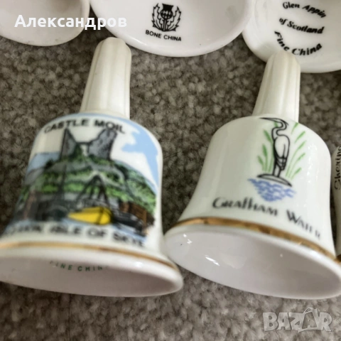 Класически камбанки от костен порцелан, снимка 8 - Други ценни предмети - 53046648