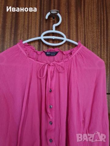 Блузка в цикламен цвят 