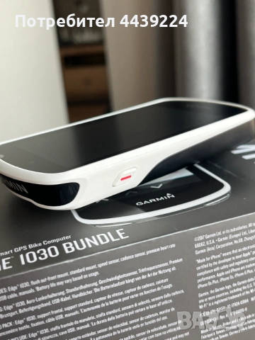 Garmin Edge 1030 отлично състояние | Батерия като нова, снимка 6 - Аксесоари за велосипеди - 54222532