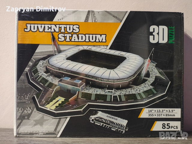 3D Пъзел стадион на футболни отбори 30см, снимка 5 - Игри и пъзели - 52813473
