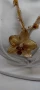 Колие с естествен цвят на орхидея. Дължината е максимално 30 см, цвета е с размери 5/5,5 см., снимка 8