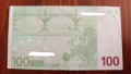 Банкнота 100 евро - емисия 2002, без следи от употреба , снимка 2