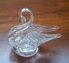 Edinburgh CRYSTAL - Великобритания - Кристален лебед за бижута кристална бижутерка , снимка 10