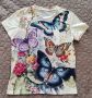 Страхотна блуза с арт принт - пеперуди, снимка 3