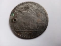 Стара османска монета сребро юзлук,от на баба чеиза, снимка 1