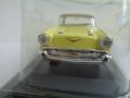 1:43 CHEVROLET BEL AIR 1957 ИГРАЧКА КОЛИЧКА МОДЕЛ , снимка 3