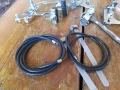Стар комплект спирачки за велосипед,колело, снимка 6