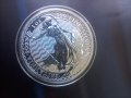 2 паунда 2023 Великобритания 1 oz сребро, снимка 1