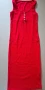 Дамска червена рокля, снимка 3