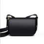 Малка дамска чанта от естествена кожа Black 1222, снимка 1 - Чанти - 45352783
