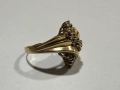 Златен дамски пръстен 14к, 6,57гр, снимка 7