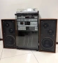 🔈Винтидж аудио сет AKAI - усилвател, дек, тунер, еквалайзер, грамофон и шкаф🔈, снимка 9