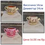 Керамични саксии - различни видове , снимка 1