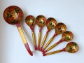 Руски антикварни дървени лъжици , снимка 3