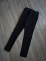 Жесток чер дамски панталон Yves Saint Laurent + златни брошки , снимка 11