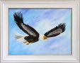 Картина Орел - Eagle acrylic painting, снимка 1 - Картини - 44986142