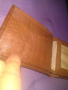 Български портфейл от соца нов 125х95мм естествена кожа, снимка 7