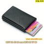 Кожен портфейл с rfid защита - черен - КОД 4040, снимка 1