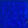 Коледни лампички с 300Led лампи 3 метра на 3 метра ,коледна завеса с дистанционно., снимка 3