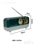 Тривълново винтидж радио AM/FM/SM с BT и вход за USB/ -TF карта NNS 7210Bt, снимка 5