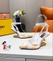 обувки на ток fendi versace, снимка 7