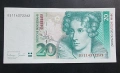 ФРГ. Германия. 20 дойче марки. 1993 година., снимка 1