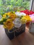 Букети с рози от пластичен сапун , снимка 6