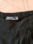 Bershka  черен летен панталон с широки крачоли, снимка 5