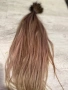 Кератинови кичури100% естествена коса, снимка 3