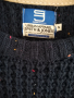 Мъжки пуловер Smith & Jones син чисто нов плетка размер S, снимка 3